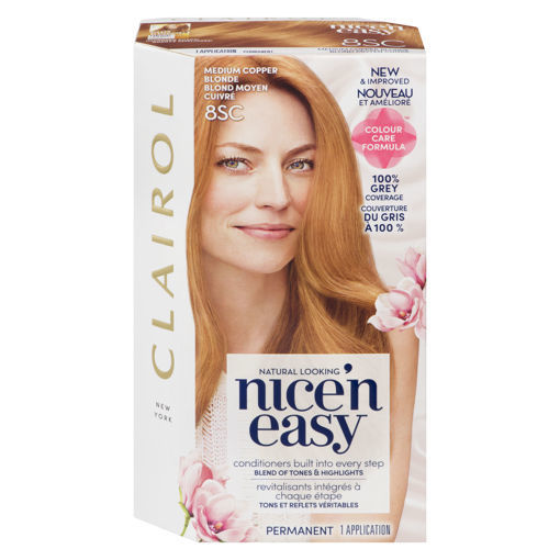 Picture of CLAIROL NICE N EASY HAIR COLOUR - 8SC MEDIUM COPPER BLONDE                 